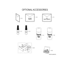 GE NF96D070V4B02 optional accessories diagram