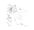 GE NF96D070V4B02 cabinet (1) diagram