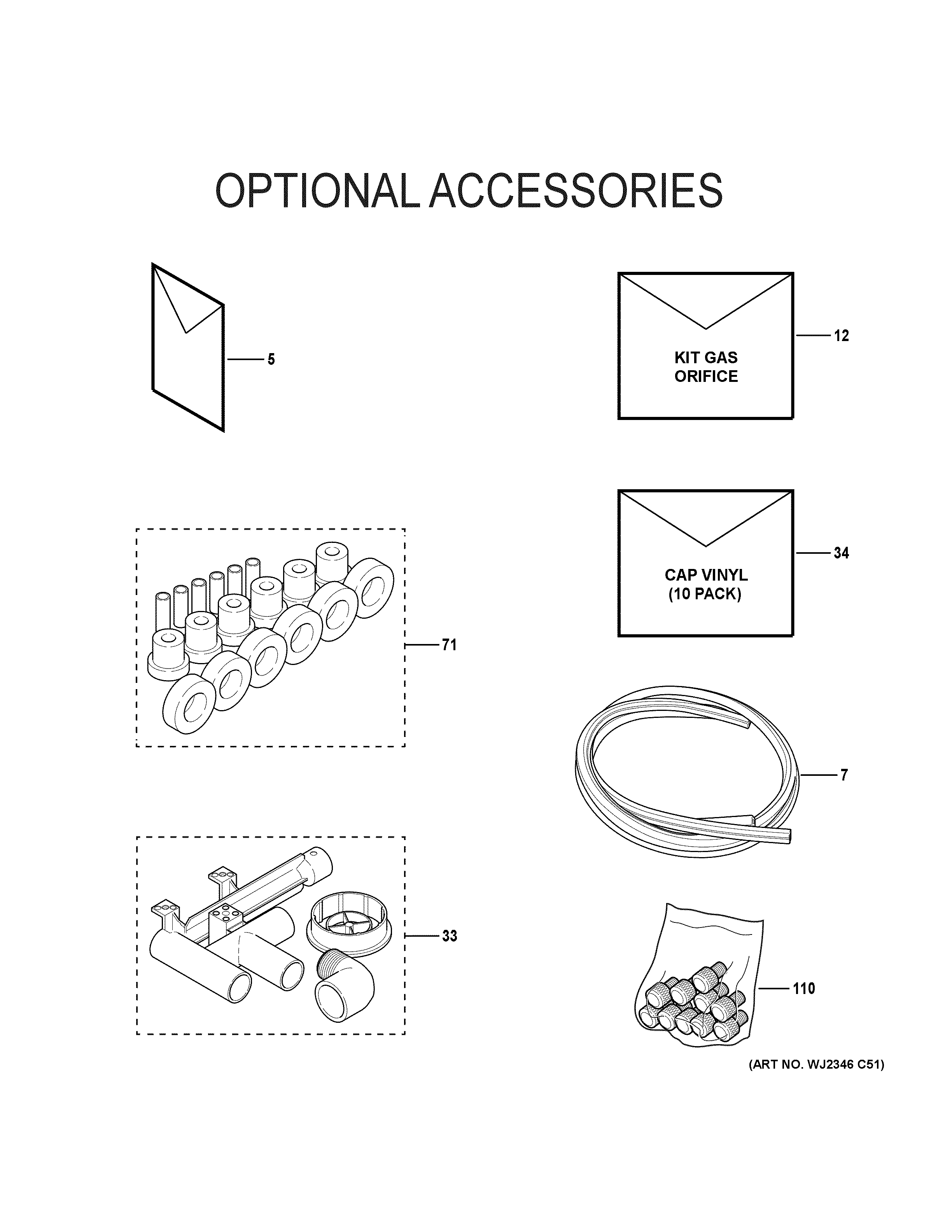 OPTIONAL ACCESSORIES