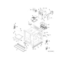 GE P9SBCAS6W1BB body parts diagram