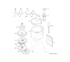 GE G8P1AASSP1SS food processor diagram