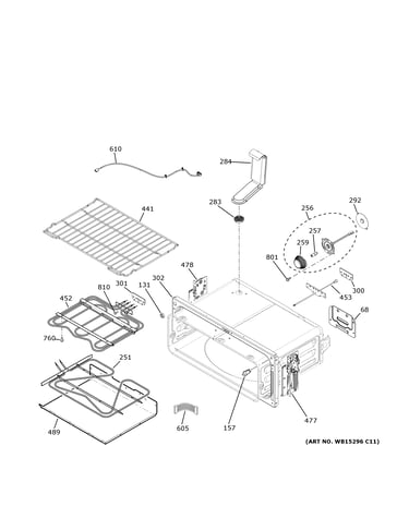 Upper oven