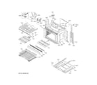 GE PTD9000SN5SS lower oven diagram