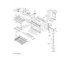 GE PTD7000SN5SS upper oven diagram