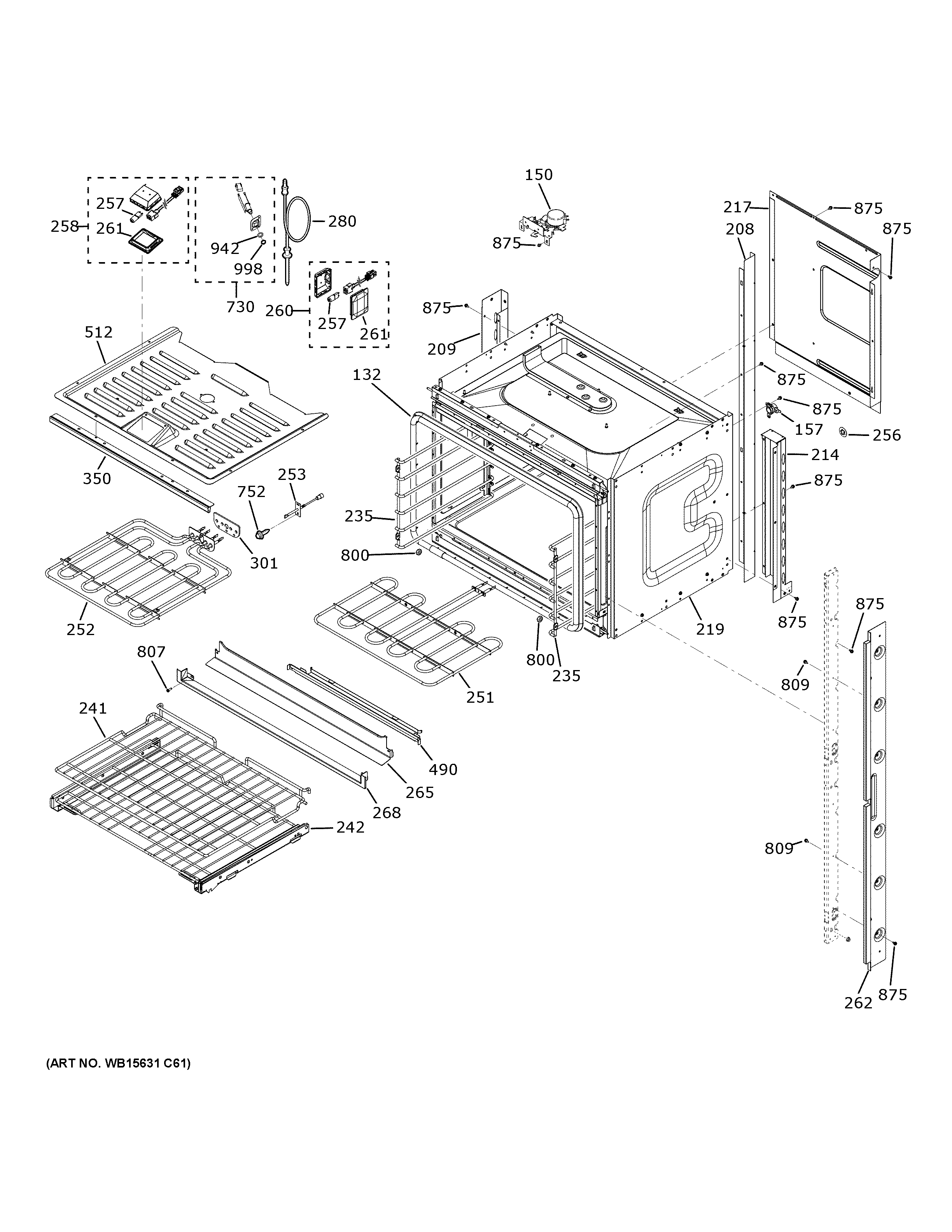 Upper oven