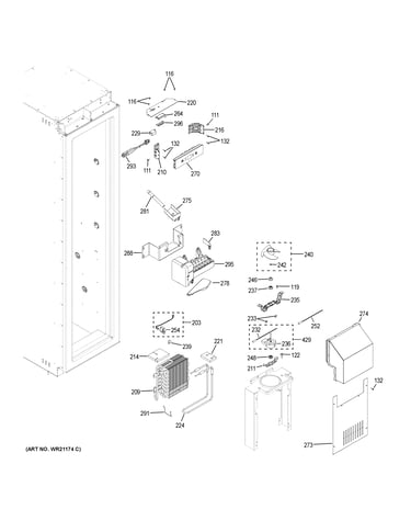 Freezer section