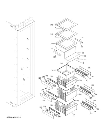 Shelves & drawers
