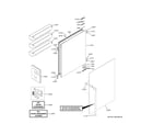 GE CIC36RP2VBS1 refrigerator door diagram