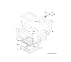 GE JGSS86SP3SS lower oven diagram