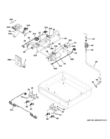 Gas & burner parts