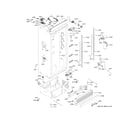 GE ZIR301NPNAII case parts diagram