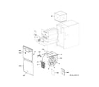 GE NF95X040S3B02 cabinet (1) diagram