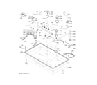 GE PGP7036SL4SS gas & burner parts diagram