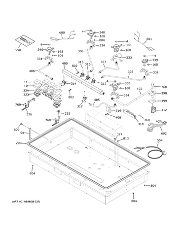 Gas & burner parts