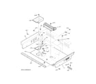 GE JD630ST2SS cooling fan diagram