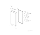 GE CAE28DM5TBS5 convertible door diagram