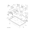 GE CGP95362M3S1 gas & burner parts diagram