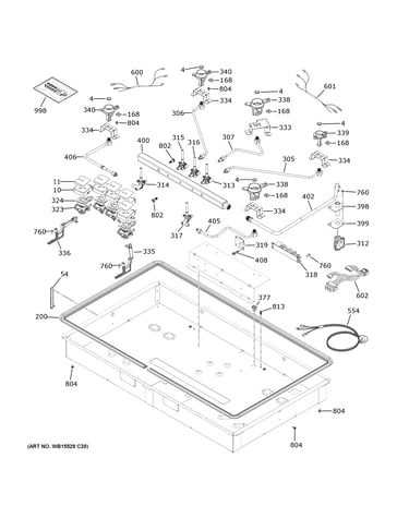 Gas & burner parts