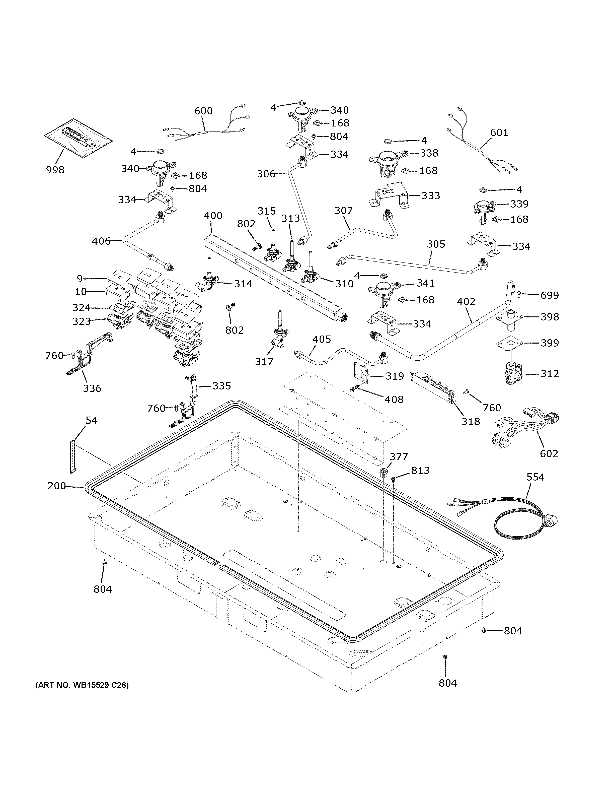 GAS & BURNER PARTS