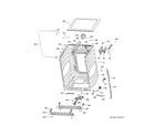 GE GFW550SPR5RS cabinet (1) diagram