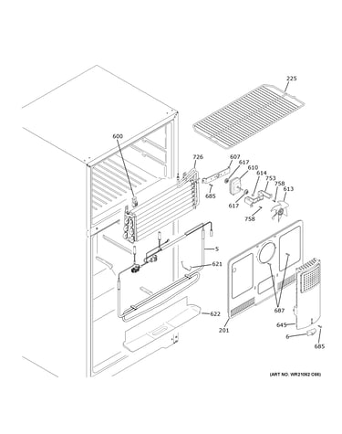 Freezer section