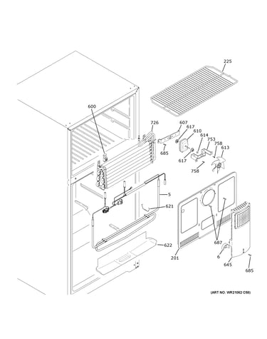 Freezer section