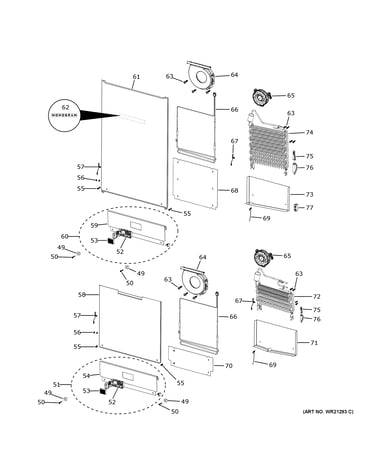 Refrigerator section