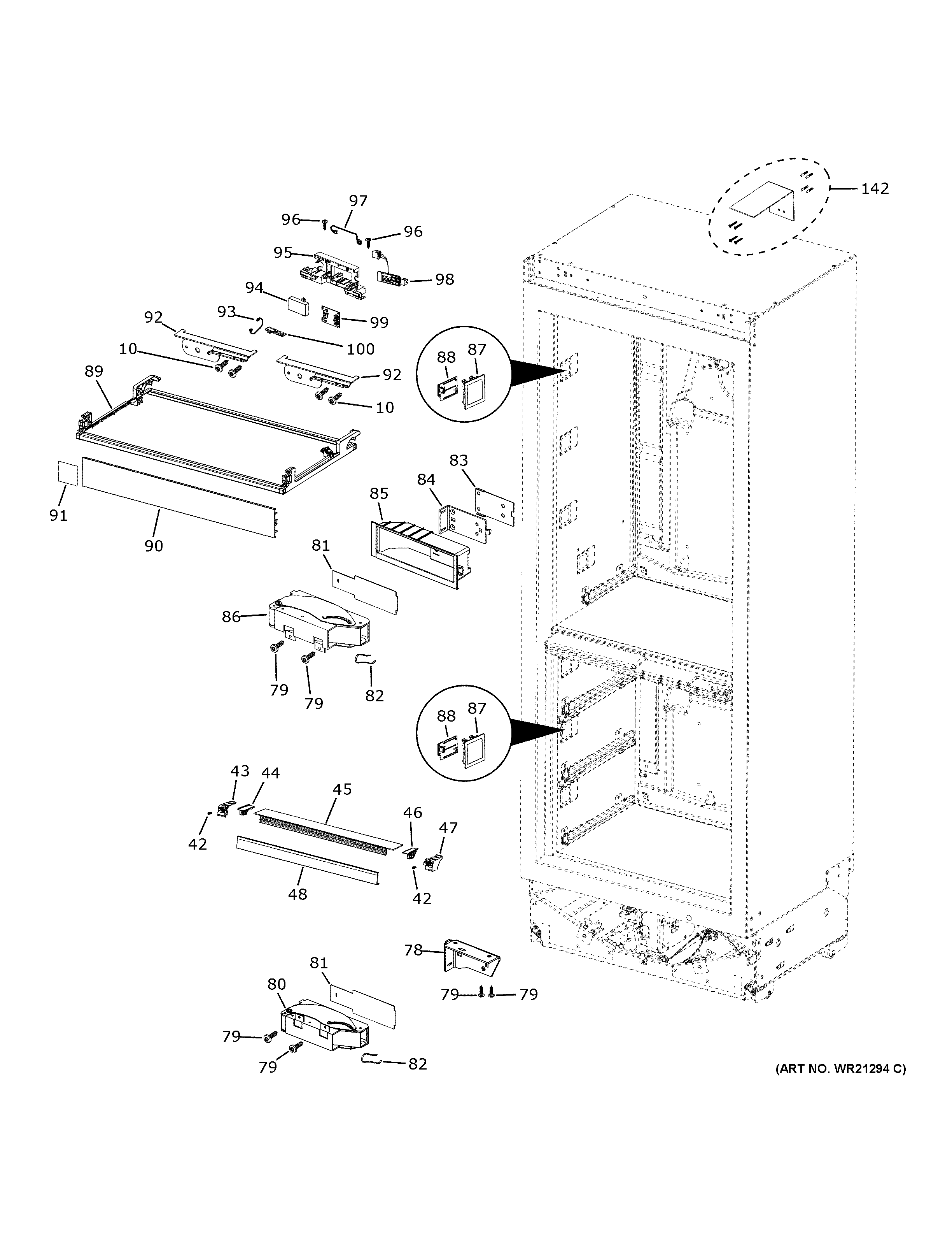 Case parts