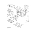 GE PTS9000BN1TS body parts diagram