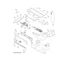 GE PTS9000SN1SS control panel diagram