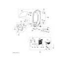 GE VFD31GSSR0WW trap duct assembly diagram