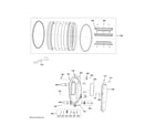 GE VFD31GSSR0WW drum diagram