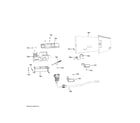 GE VFD31GSSR0WW gas valve & burner assembly diagram