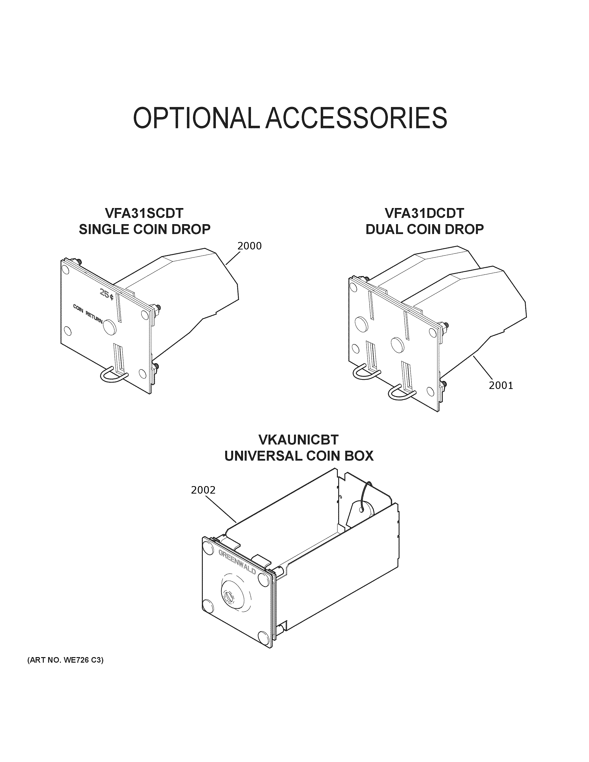 OPTIONAL ACCESSORIES