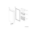 GE CAE28DM5TBS5 freezer door diagram