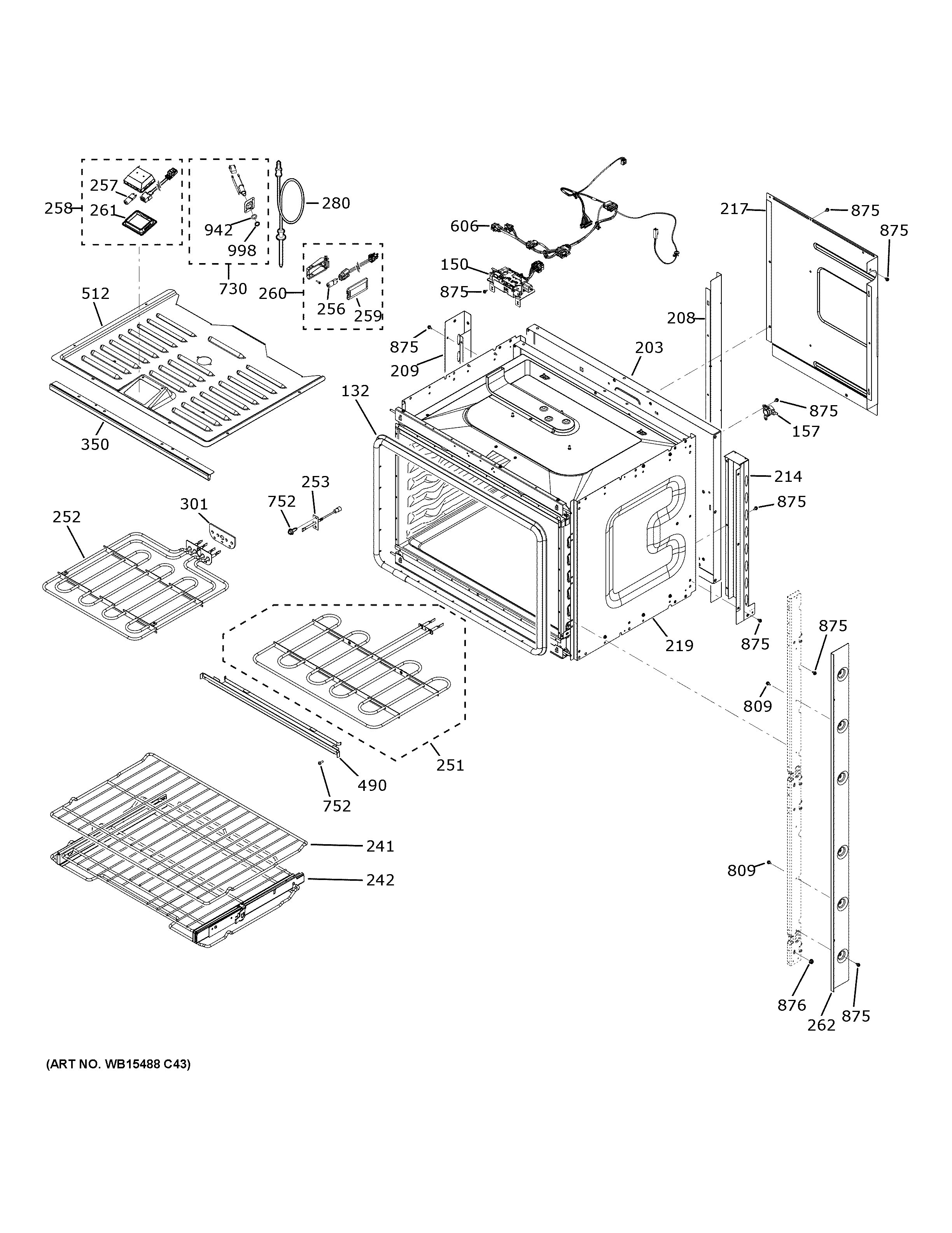 Upper oven