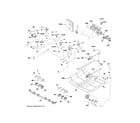 GE CGS700P4M5W2 gas & burner parts diagram