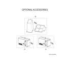 Hotpoint AHES07D2XXA1 optional accessories diagram