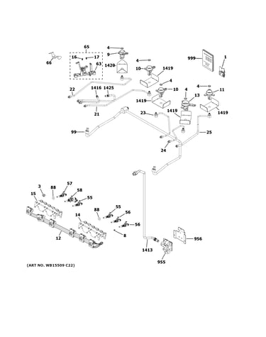 Gas & burner parts