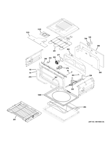Upper oven