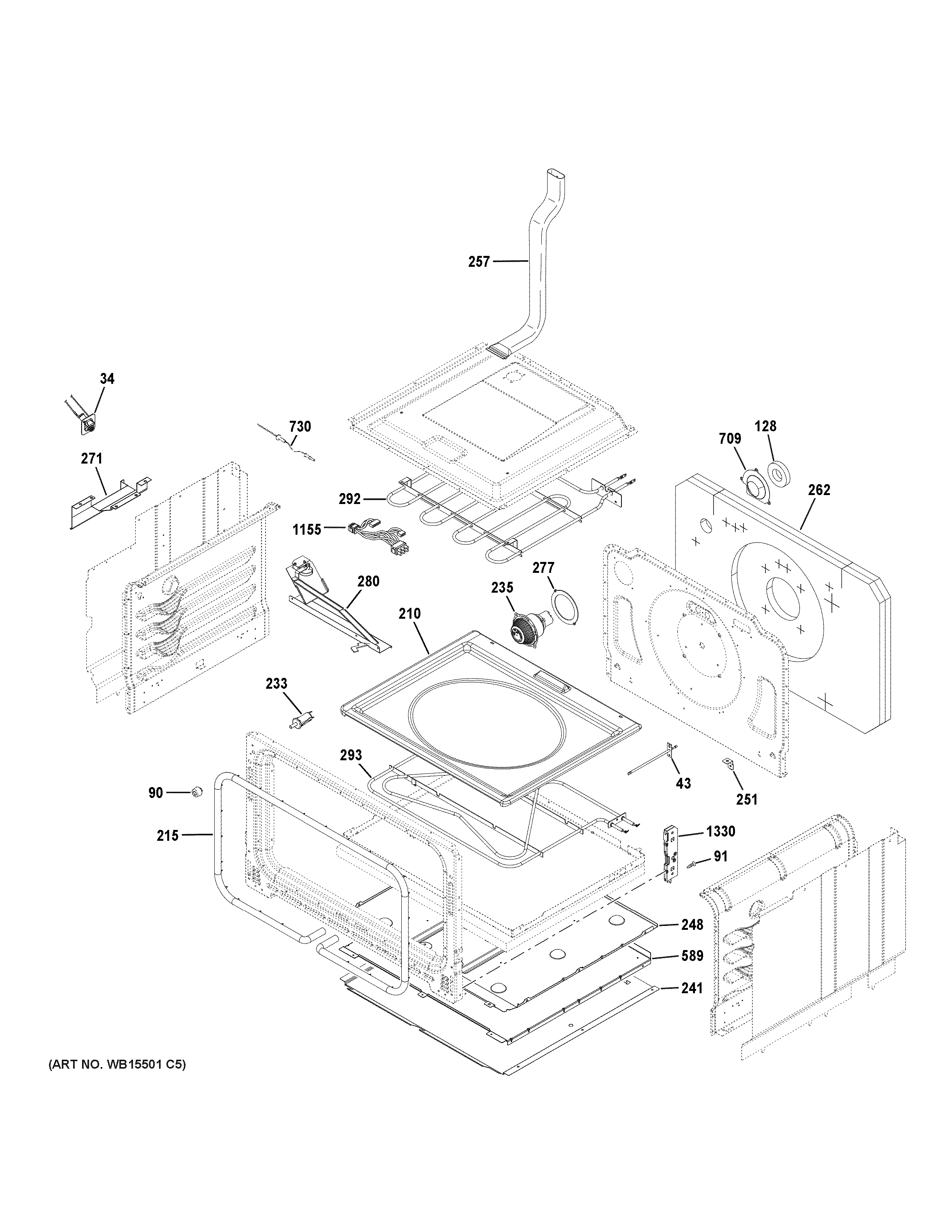 Lower oven