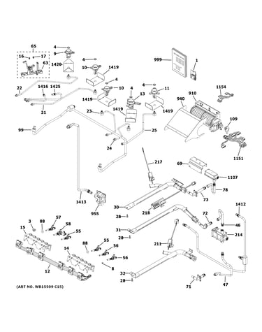Gas & burner parts