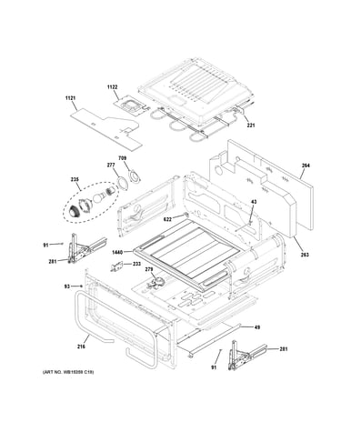 Upper oven