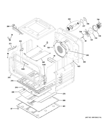 Lower oven