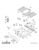 Control panel & cooktop
