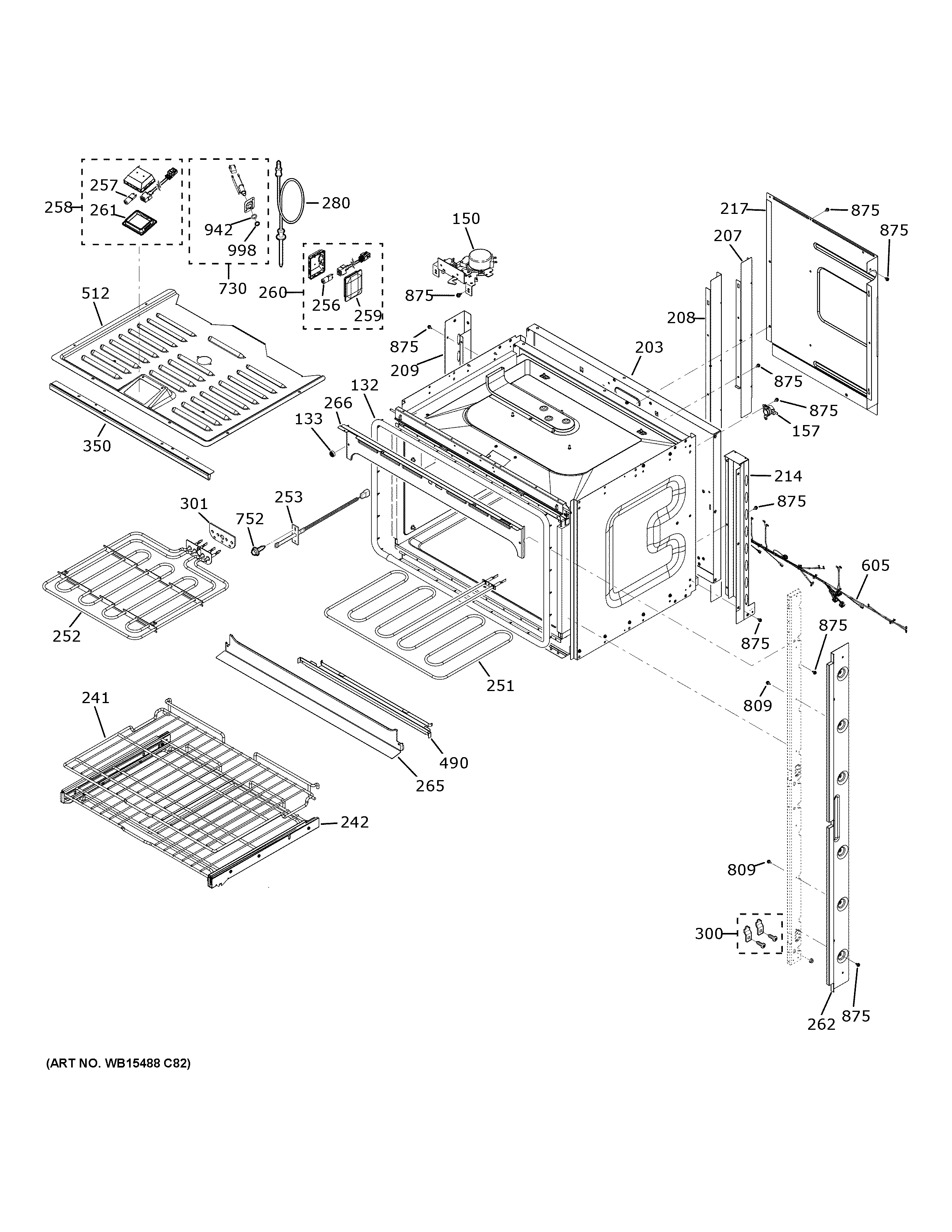 Upper oven