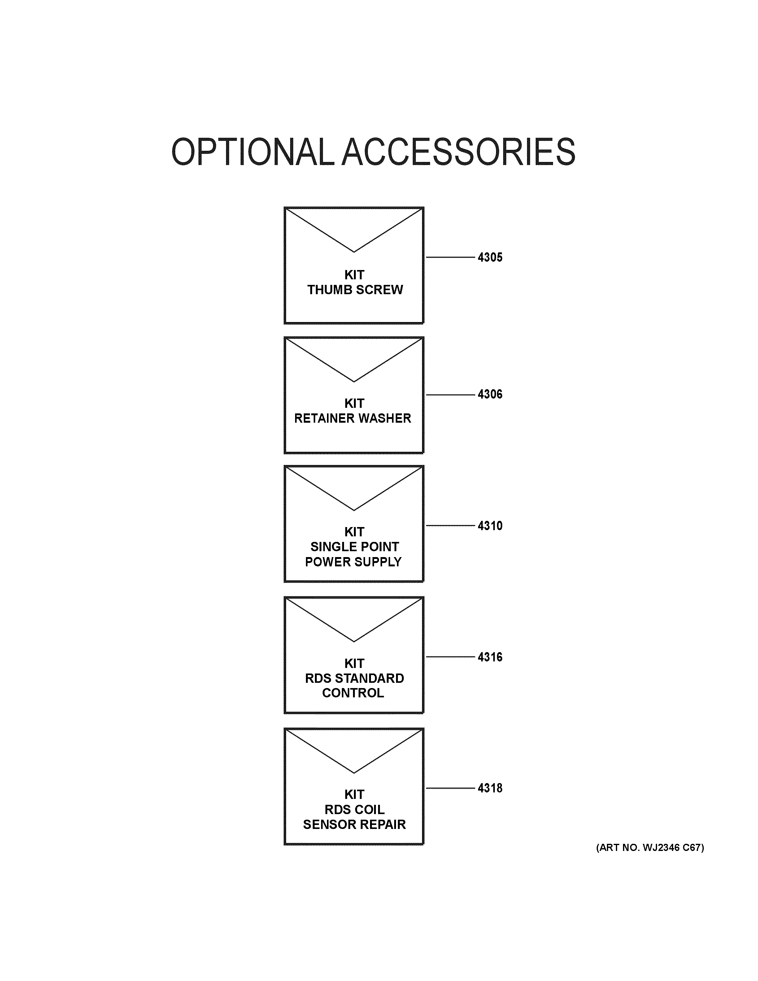 Optional accessories