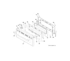 GE PGB965BP3TS upper door diagram