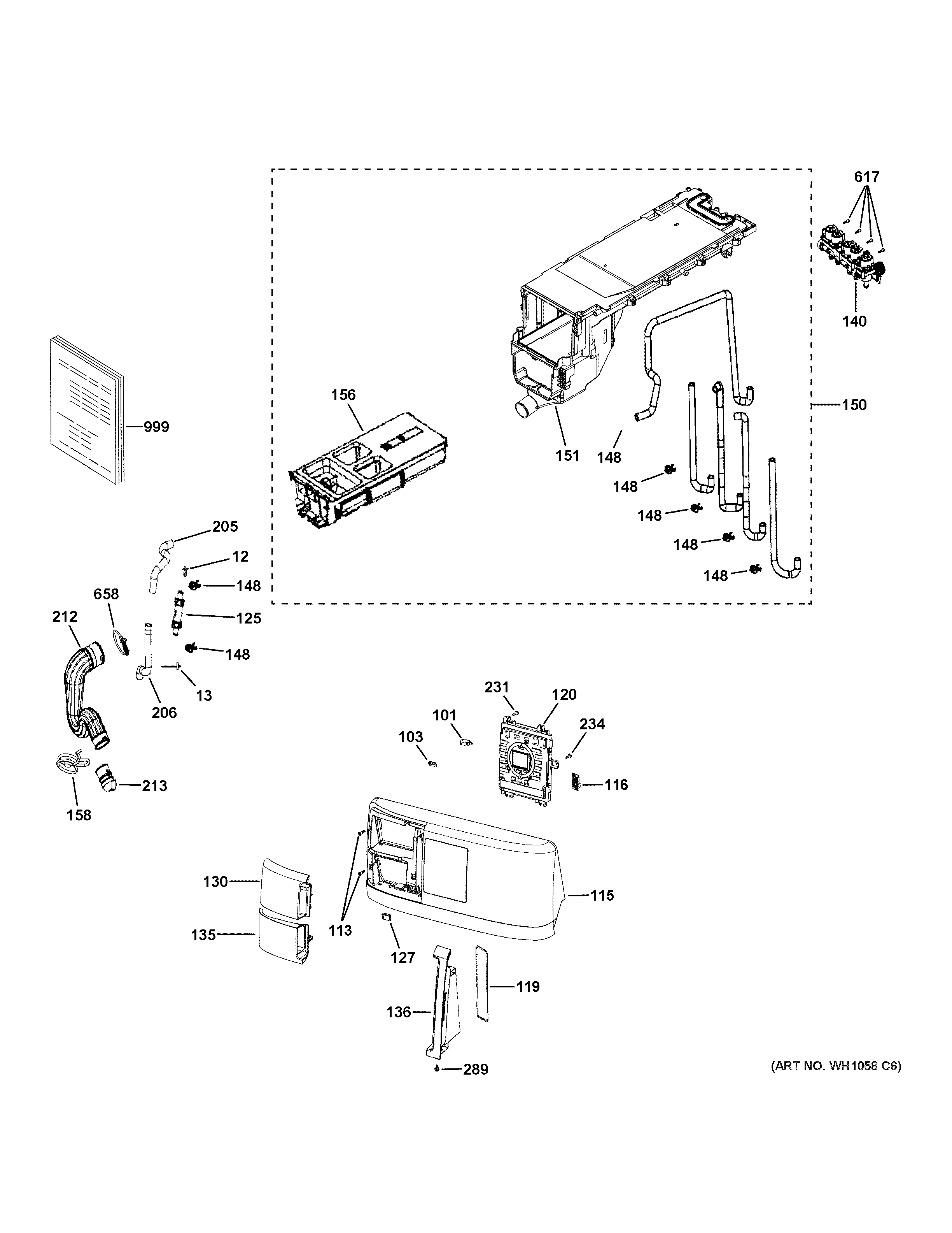 Controls & dispenser