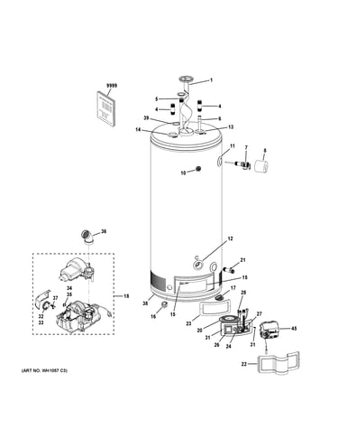 Water heater assembly